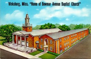 Mississippi Vicksburg Bowmar Avenue Baptist Church 1966