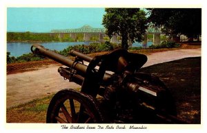 Postcard MILITARY SCENE Memphis Tennessee TN AS4461