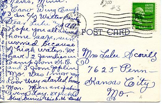 MN - Park Rapids, Street Scene, 1948