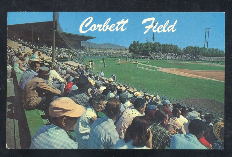 TUCSON ARIZONA CORBETT BASEBALL STADIUM CLEVELAND INDIANS POSTCARD