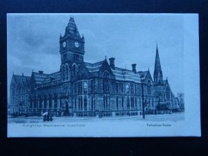 Yorkshire KEIGHLEY Mechanics Institute c1902 UB Postcard