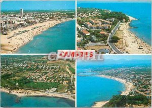 Postcard Modern Cambrils (tarragona) Costa Dorada various aspects of the city