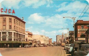 Postcard Canada Albertha Jasper Avenue autos Northern Dexter 23-705