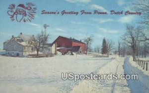 Amish Farm Scene - Misc, Arizona AZ Postcard