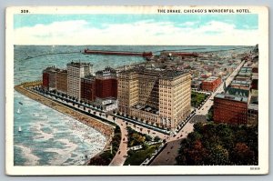 The Drake  Chicago Hotel    Illinois   Postcard
