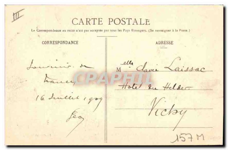 Old Postcard Nancy Porte St Nicolas