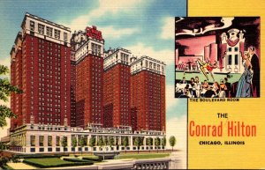 Illinois Chicago The Conrad Hilton Curteich