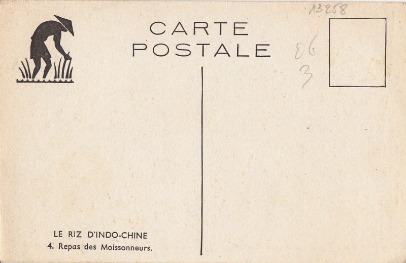 Le Riz d`Indo-Chine - Repas des Moissonneurs