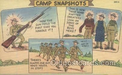 Military Comic Unused 