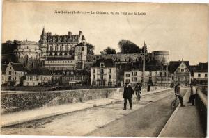 CPA AMBOISE - Le Chateau vu du Pont sur la Loire (229273)