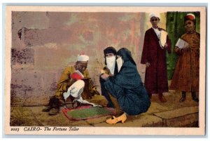 c1930's The Fortune Teller Egyptians Cairo Egypt Unposted Vintage Postcard