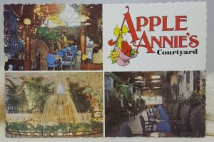 Apple Annie's Courtyard Orlando Florida Vintage Postcard 