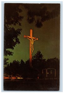 Vintage Catholic Shrine Indian River Postcard P114E