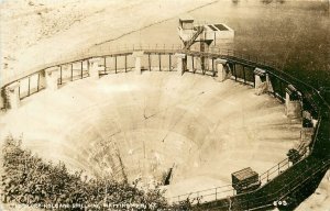 1936 Whittingham Vermont Glory Hole Spillway #503 RPPC Postcard 25-11812