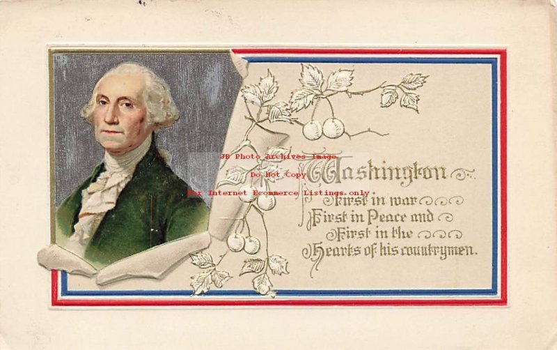 George Washington's Birthday, Winsch, First in the Hearts of His Countrymen