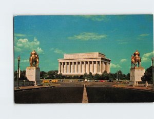 Postcard Lincoln Memorial, Washington, District of Columbia