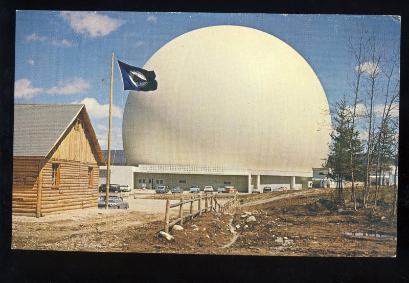 Andover, Maine/ME Postcard, Earth Station, Bell Communication System