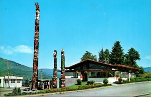 Canada Prince Rupert Museum Of Northern British Columbia Wolf Indian Totem Pole