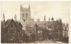 Worcestershire Postcard - Priory Church and Abbey Hotel - Great Malvern - TZ4091
