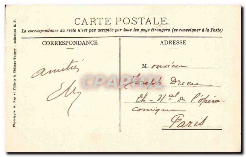 Old Postcard Chalons sur Marne The Cathedral