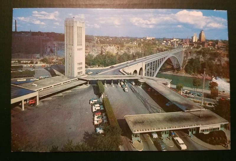 Carillon Tower at Rainbow Bridge, Niagara Falls, Canada postcard