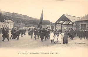 Jersey St Helier Larmee du Salut EL Salvation Army Postcard