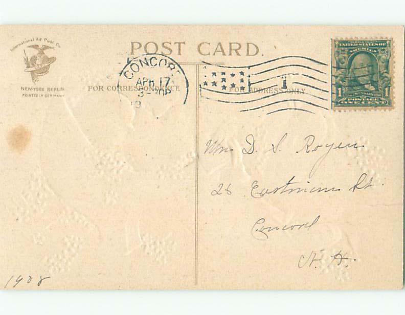 Pre-Linen easter CHICKS PLAYING IN WOMAN'S HIGH-HEELED SHOE k2751