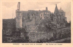 Les ruines vues du couchant Luxembourg Postcard