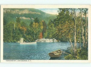 W-border LAKE SCENE Adirondacks - Lake George New York NY AE4697