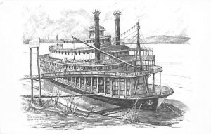Cape Girardeau Ferries & Paddle Wheels Ship Unused 