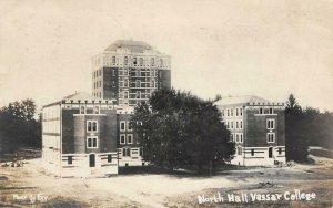 RPPC North Hall VASSAR COLLEGE Poughkeepsie, NY 1907 Vintage Postcard