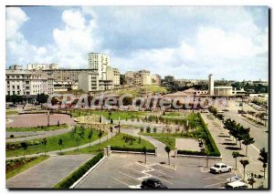 Modern Postcard Brest Square Kennedy Towards The SNCF railway stations and tr...