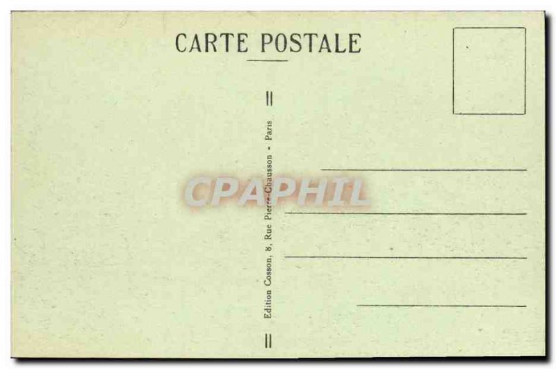 Old Post Sevres Porcelain Factory Map