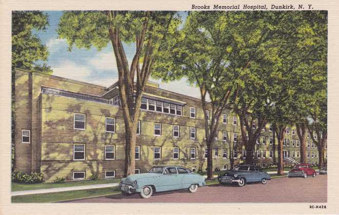 Brooks Memorial Hospital - Dunkirk NY, New York - Is that a Pontiac? - Linen