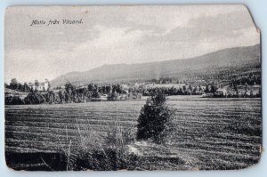 Sweden Postcard Motiv from Vitsand Farm View c1910 Antique Unposted