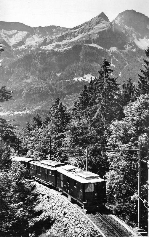 br106150 bruning pass  Switzerland train railway