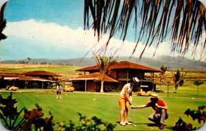 Hawaii Maui Lahaina Royal Lahaina Golf Course and Beach Hotel Putting Green