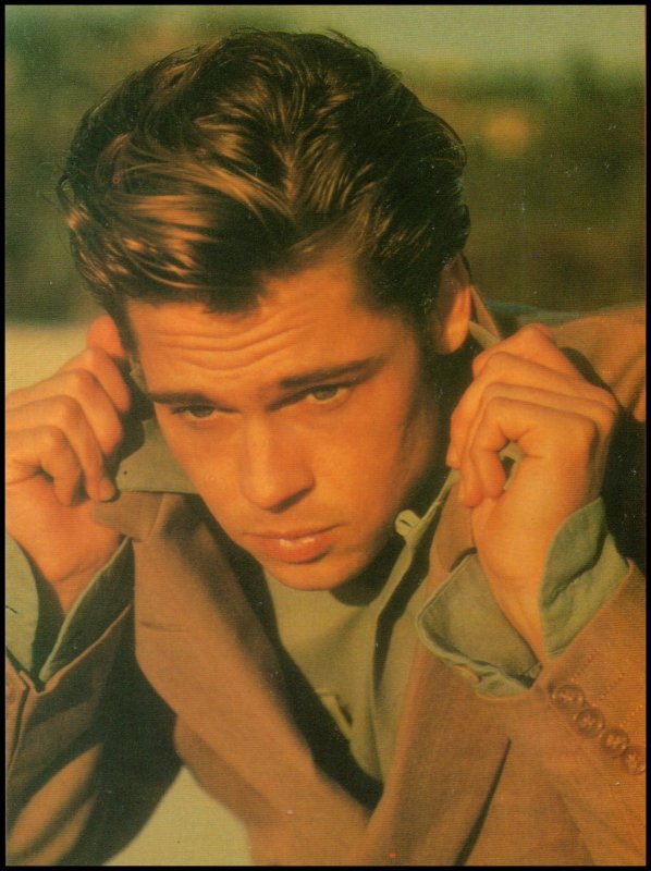 Movie Star Post card - Brad Pitt (11), unused