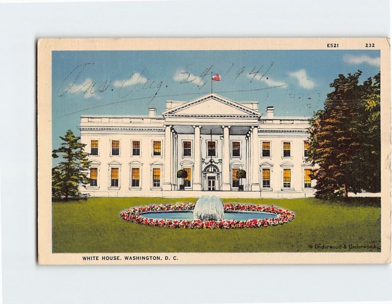 Postcard White House, Washington, District of Columbia