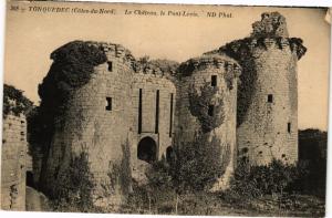 CPA TONQUEDEC-Le Chateau le Pont Levis (230401)