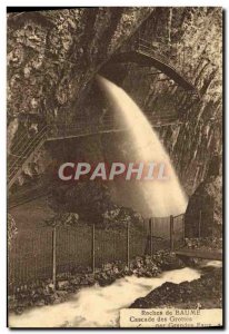 Old Postcard Rocks Baume Cascade Caverns by Fountains