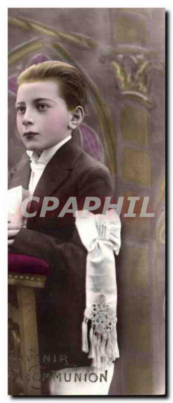 Old Postcard Fantasy Child Communion