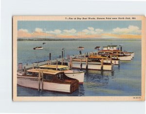 Postcard Pier at Bay Boat Works, Hances Point, Maryland