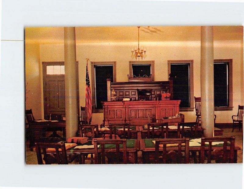 Postcard Federal Court of Judge Isaac Charles Parker Fort Smith Arkansas USA