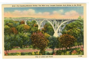 MN - Fort Snelling-Mendota Bridge ca 1933