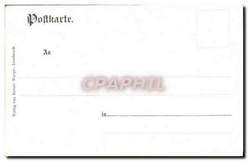 Old Postcard Innsbruck Maria Theresienstrasse