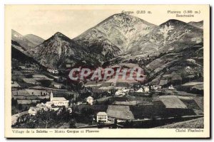 Postcard Old Village of La Salette Monts Gargas and Planeau Cliche Fluchaire