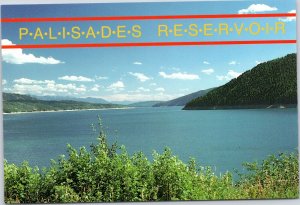postcard Idaho - Palisades Reservoir