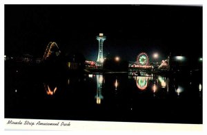 Postcard AMUSEMENT PARK SCENE Panama City Florida FL AU6998