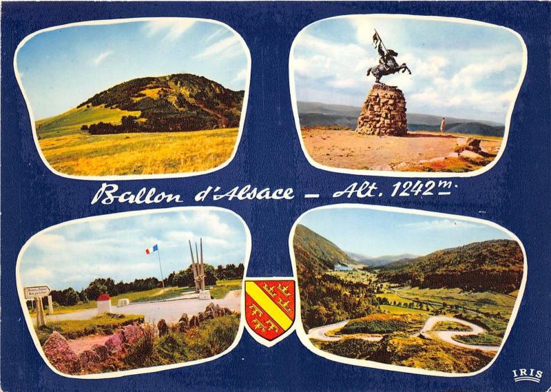 BR1451 France Le Ballon d'Alsace multi vues